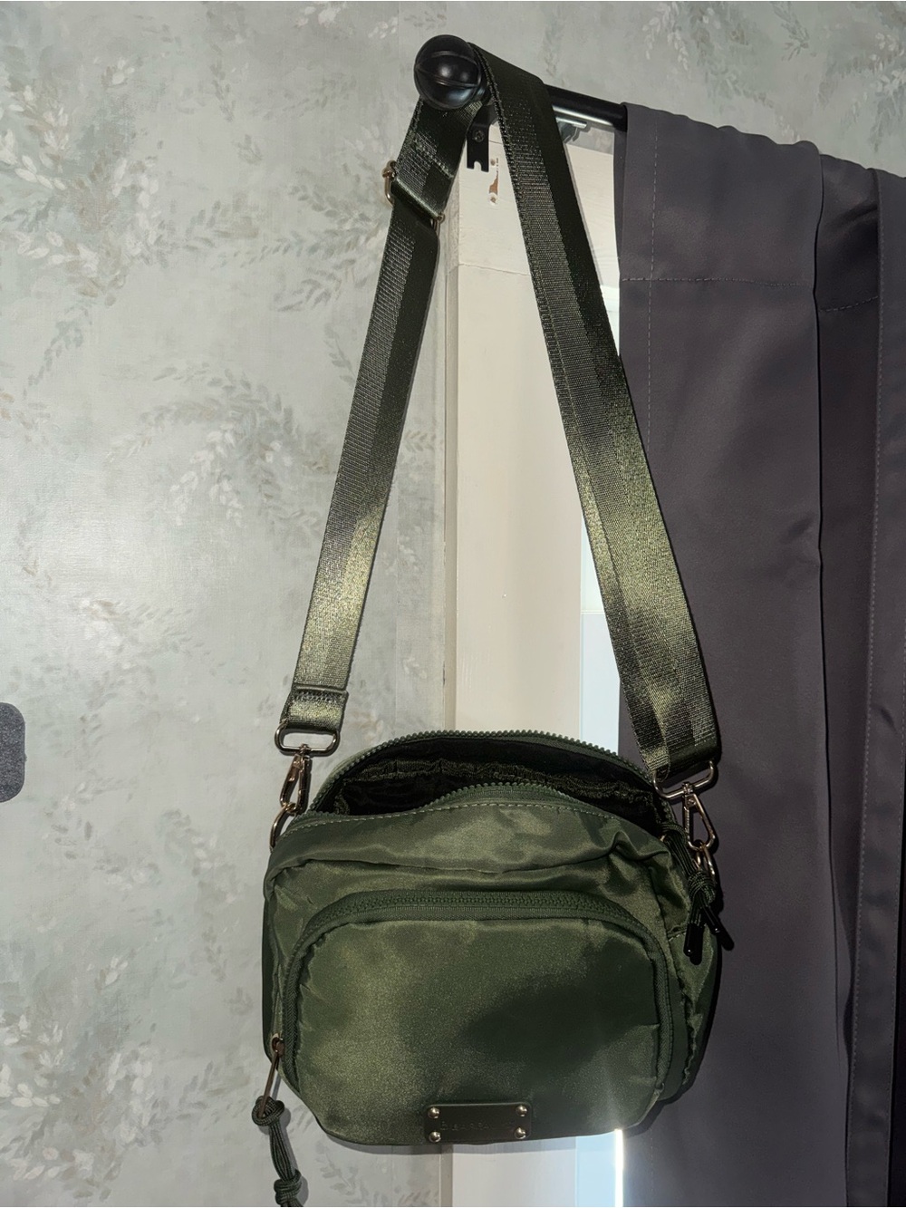 BearPaw Olive Green Crossbody Bag